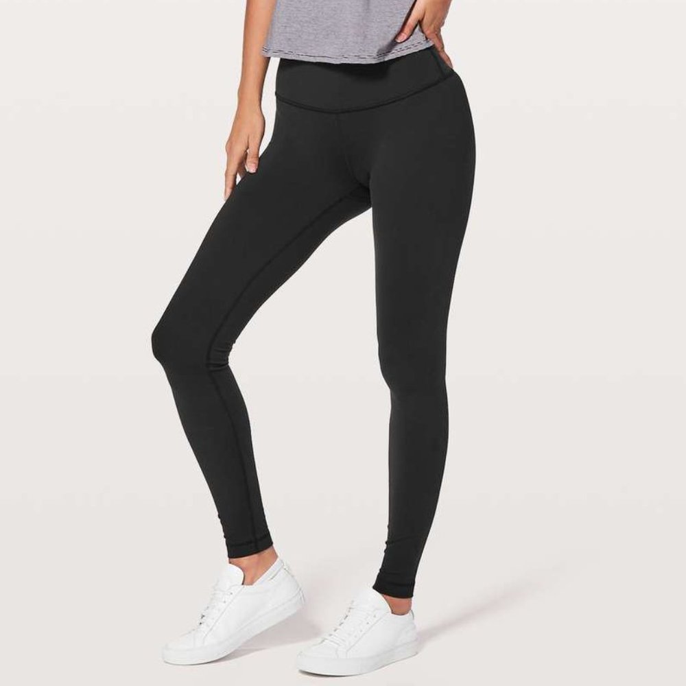Lululemon Wunder Under Hi-Rise Tight *Full-On Luon 28" Black